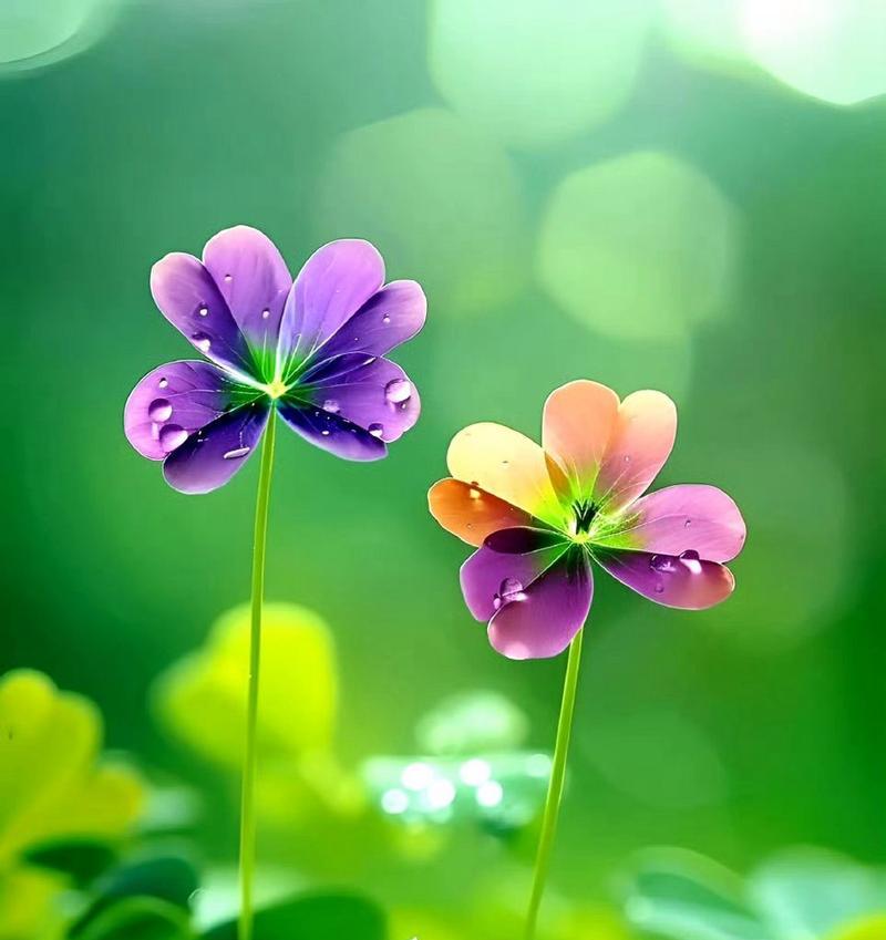 四叶草的花语和开花时间-第2张图片-绿意生活