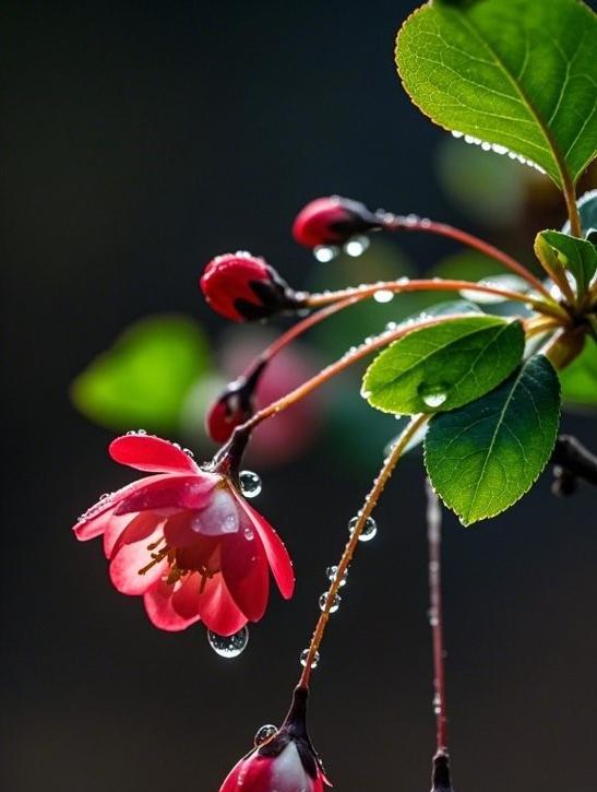 海棠花开的季节（春日盛宴，绽放鲜艳）-第3张图片-绿意生活