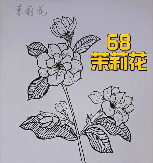 茉莉花瓣的绘画技巧（揭秘茉莉花瓣绘画的魅力与技巧）-第1张图片-绿意生活